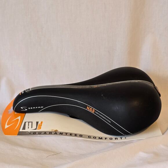 Serfas Men's E-Gel Bike Seat DDMD-200 Hybrid Suspension System 11" x 7" - Picture 9 of 15